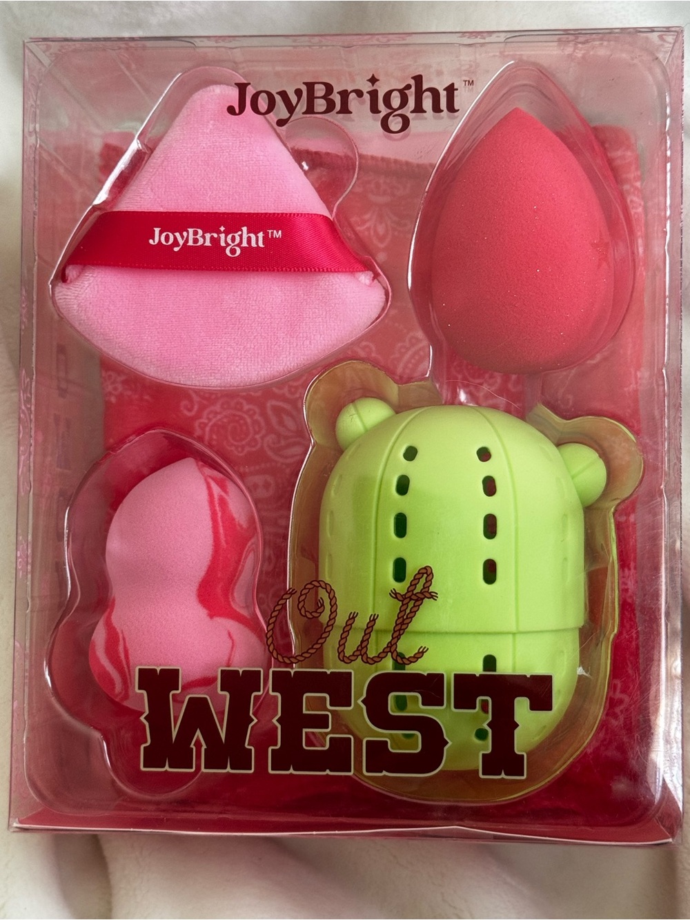 ULTA Beauty x JoyBright “Out West” 5 Piece Makeup Applicator Set NIP